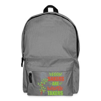 Cake Baking Pastry Chef Cake Baker - Backpack - elephant grey - Front