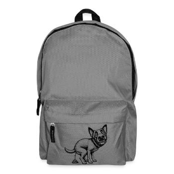 canine - Backpack - elephant grey - Front