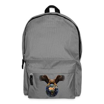 Seeadler Adler Eagle - Rucksack - Mittelgrau - Vorne
