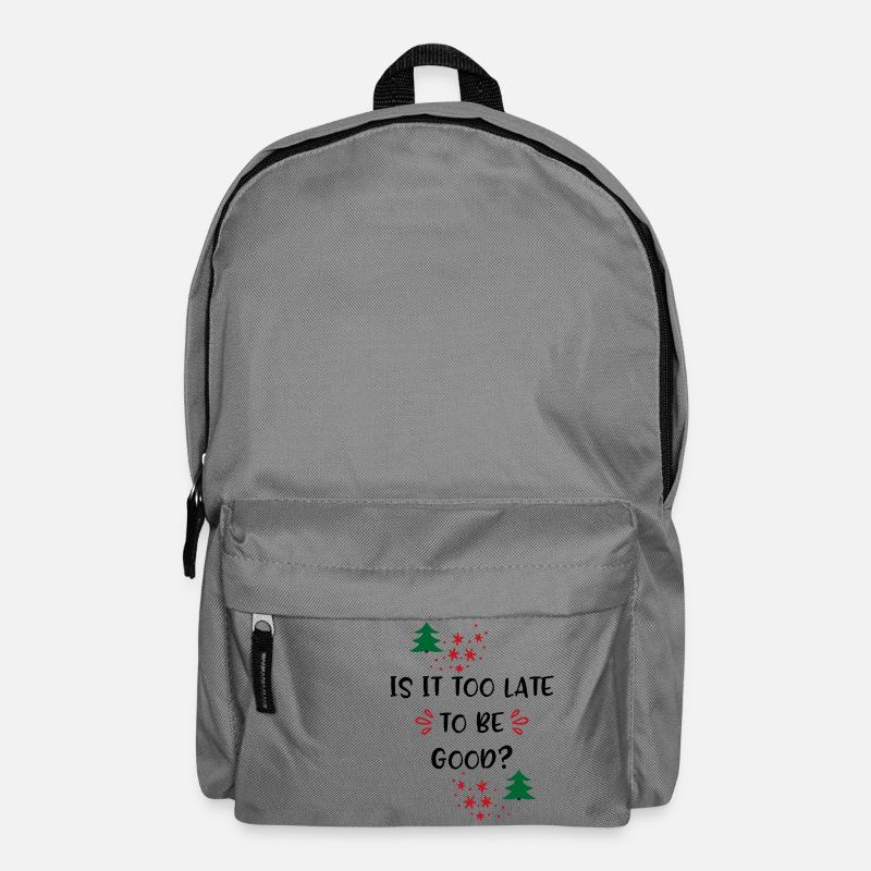 Weihnachten - Rucksack - Mittelgrau