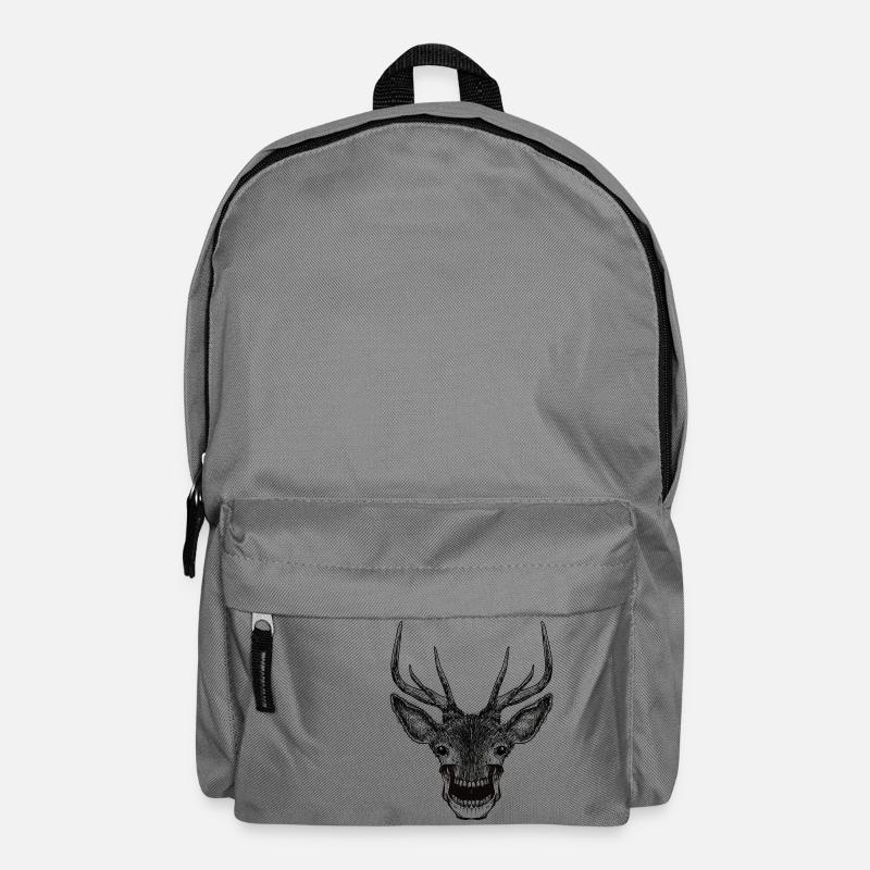 Deer Skull - Rucksack - Mittelgrau