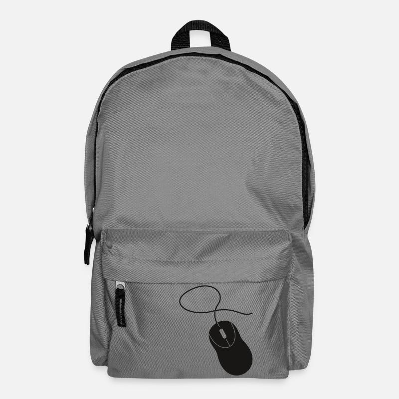 computer mouse - Backpack - elephant grey