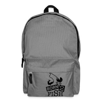 born_2_fish_co1 - Backpack - elephant grey - Front