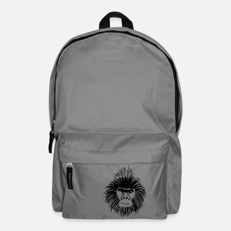 singe - Sac à dos - gris éléphant