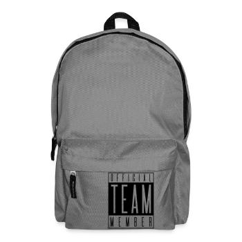 team member official - Rucksack - Mittelgrau - Vorne