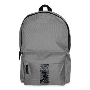 Angeln und Ca de bestiar - Rucksack - Mittelgrau - Vorne