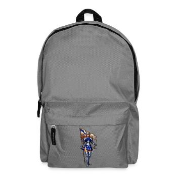 Jeanne d'Arc Cosplay - Rucksack - Mittelgrau - Vorne