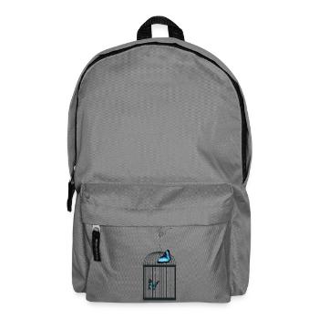 LASS MICH RAUS - Rucksack - Mittelgrau - Vorne