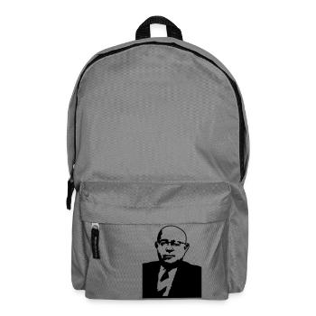 Theodor W. Adorno - Rucksack - Mittelgrau - Vorne