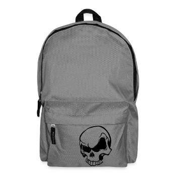Skull Totenkopf - Rucksack - Mittelgrau - Vorne