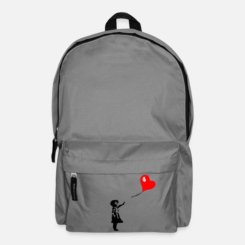 Ballon Kind - Rucksack - Mittelgrau