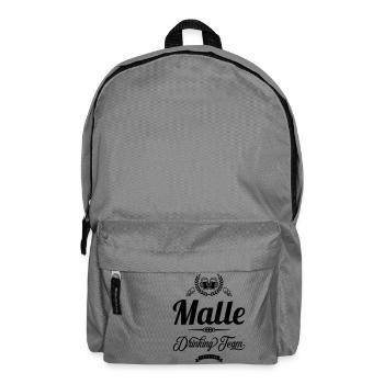 malle drinking team - Rucksack - Mittelgrau - Vorne