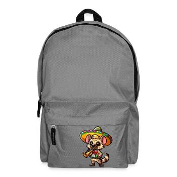 Cinco de Mayo Hyäne Trompeter - Rucksack - Mittelgrau - Vorne