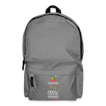 Weihnachten Crew Christmas - Rucksack - Mittelgrau - Vorne