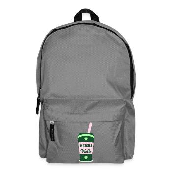 Matcha Tea Walk - Backpack - elephant grey - Front