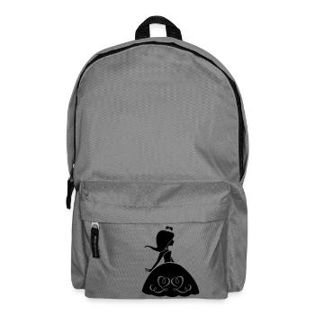 prinzessin_001 - Rucksack - Mittelgrau - Vorne