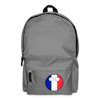 Countryball pays Patrie France - Sac à dos - gris éléphant - Devant