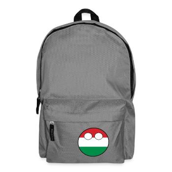 Countryball Country Homeland Hungary - Backpack - elephant grey - Front