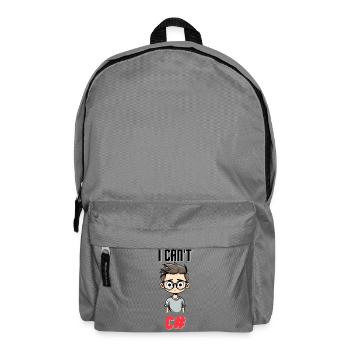 I can't C# - Rucksack - Mittelgrau - Vorne