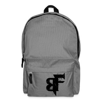 Bad Fuel icon - Backpack - elephant grey - Front