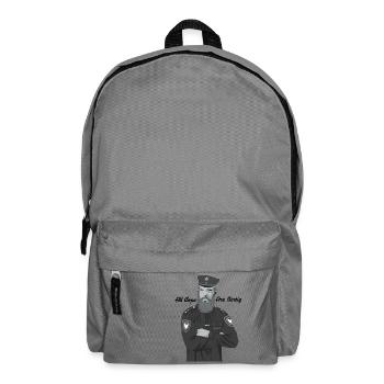 Bärtig Cop - Rucksack - Mittelgrau - Vorne