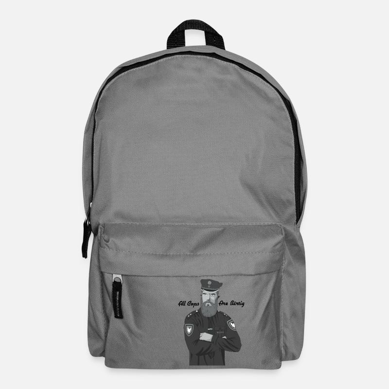 Bärtig Cop - Rucksack - Mittelgrau