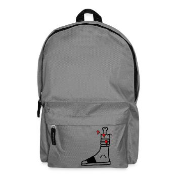 Foot Slap - Backpack - elephant grey - Front