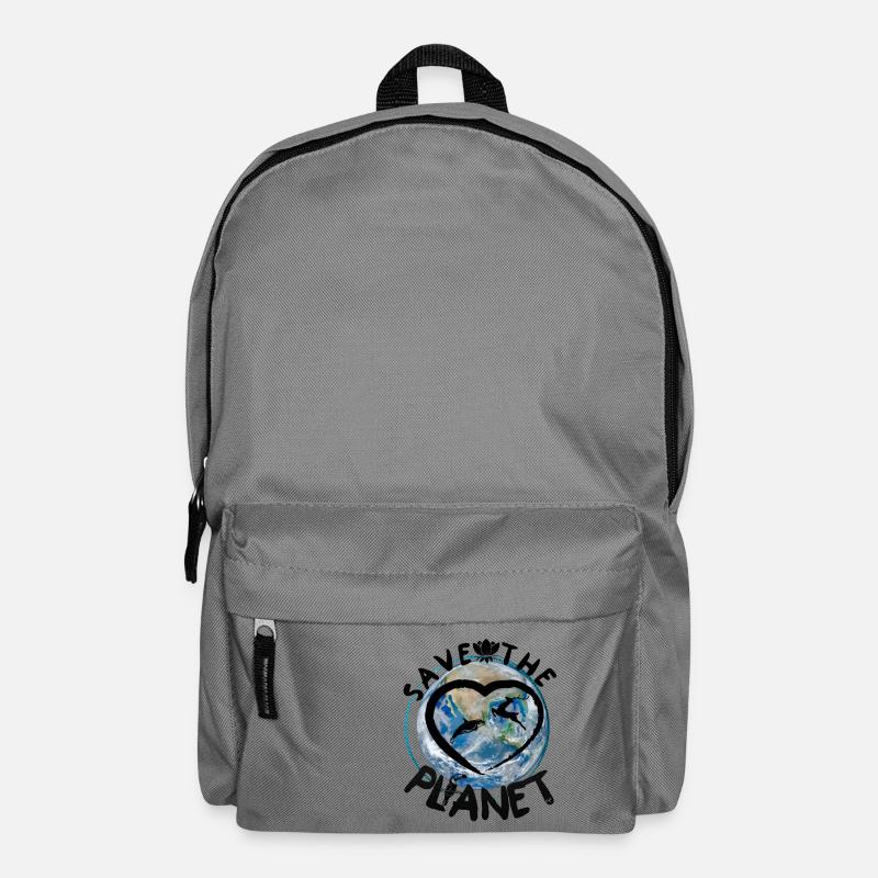 Mather Nature 🐢 - Rucksack - Mittelgrau