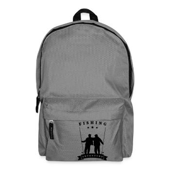 Fishing Adventure - Rucksack - Mittelgrau - Vorne