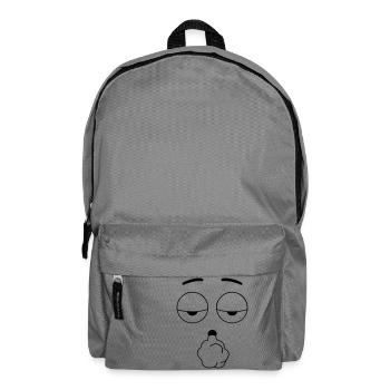 smoke_weed_001 - Rucksack - Mittelgrau - Vorne