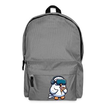 Hibou Harfang des neiges VR Réalité virtuelle Gamer Gamer Gamer - Sac à dos - gris éléphant - Devant