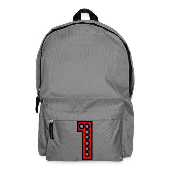 1. 1 Jahr. 1. JUBILÄUM. 1-JÄHRIGES JUBILÄUM - Rucksack - Mittelgrau - Vorne