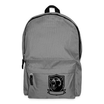 Unser Bär - Rucksack - Mittelgrau - Vorne