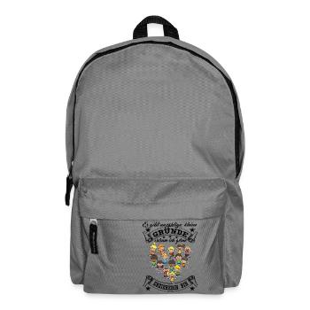Erzieherin - Rucksack - Mittelgrau - Vorne