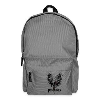 Phoenix aus der Asche Zeichnung Geschenkidee - Rucksack - Mittelgrau - Vorne