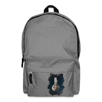 Mystical Wolf - Rucksack - Mittelgrau - Vorne