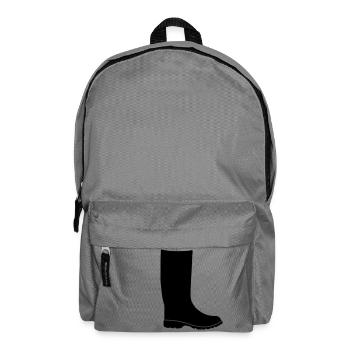 rubber boots - Backpack - elephant grey - Front