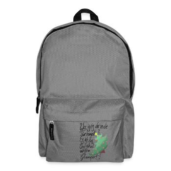Christkind Glumpert - Rucksack - Mittelgrau - Vorne