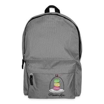 Macaron Love - Macaron Love - Backpack - elephant grey - Front