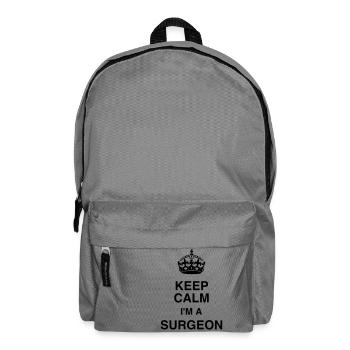 Arzt / Medizin / Chirurg / Chirurgie - Rucksack - Mittelgrau - Vorne