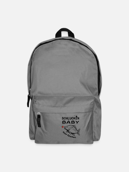 Karpfen Angeln - Rucksack - Mittelgrau