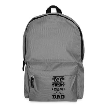 Dad Eishockey Duddy - Rucksack - Mittelgrau - Vorne