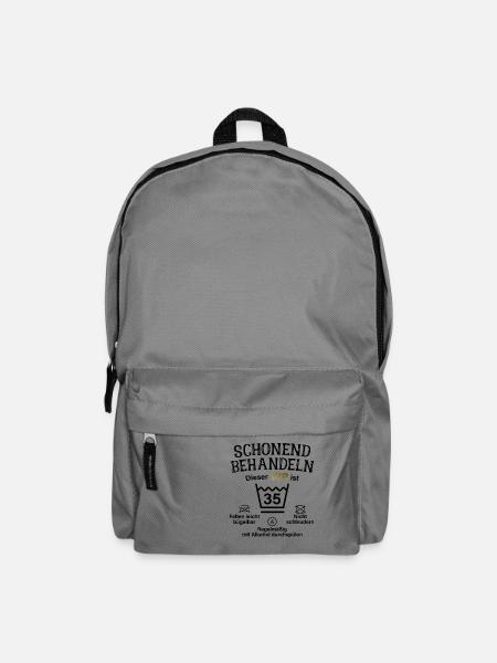 35. Geburtstag Schonend Behandeln 35 VIP ist 35 - Rucksack - Mittelgrau