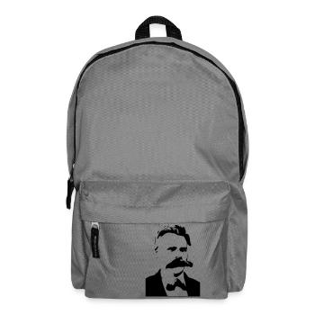Friedrich Nietzsche - Backpack - elephant grey - Front