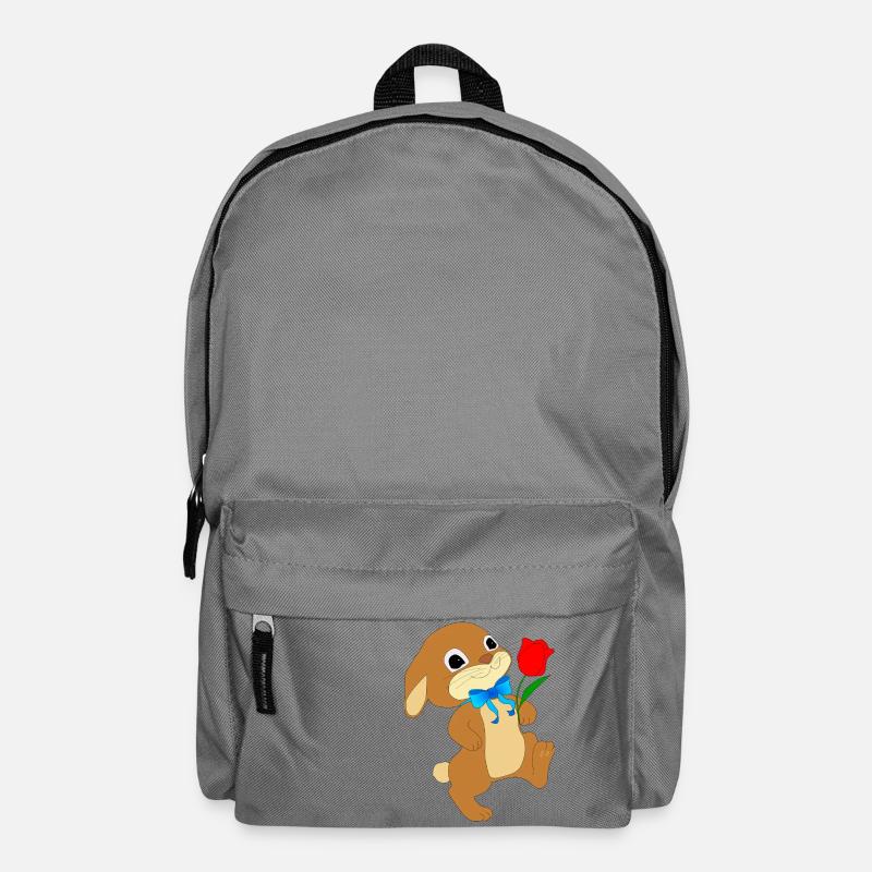 Hase - Rucksack - Mittelgrau