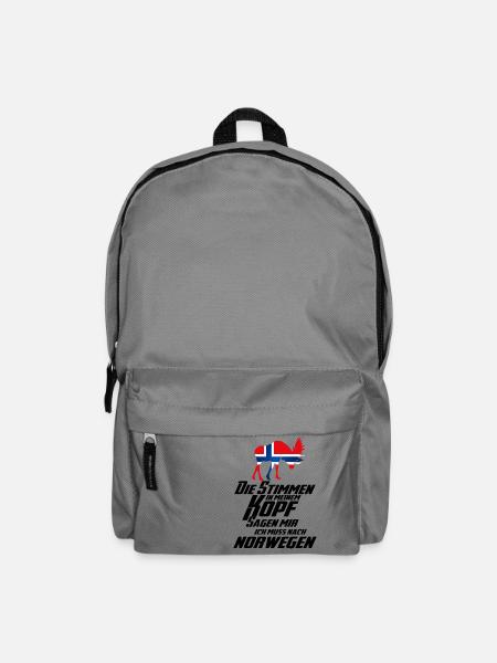 Stimme Norwegen 2 - Rucksack - Mittelgrau
