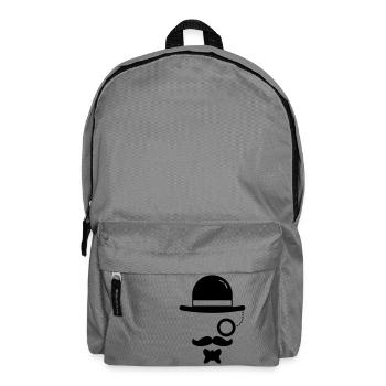 Hipster Vintage - Rucksack - Mittelgrau - Vorne