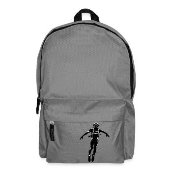 Diver - Hobby / Sport Sticker - Backpack - elephant grey - Front