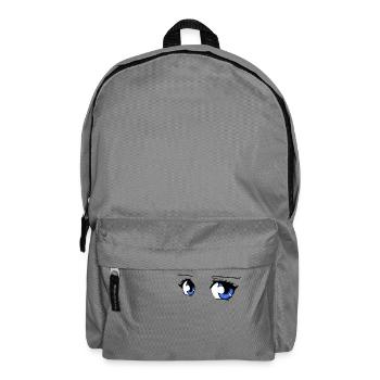 manga eyes - Backpack - elephant grey - Front