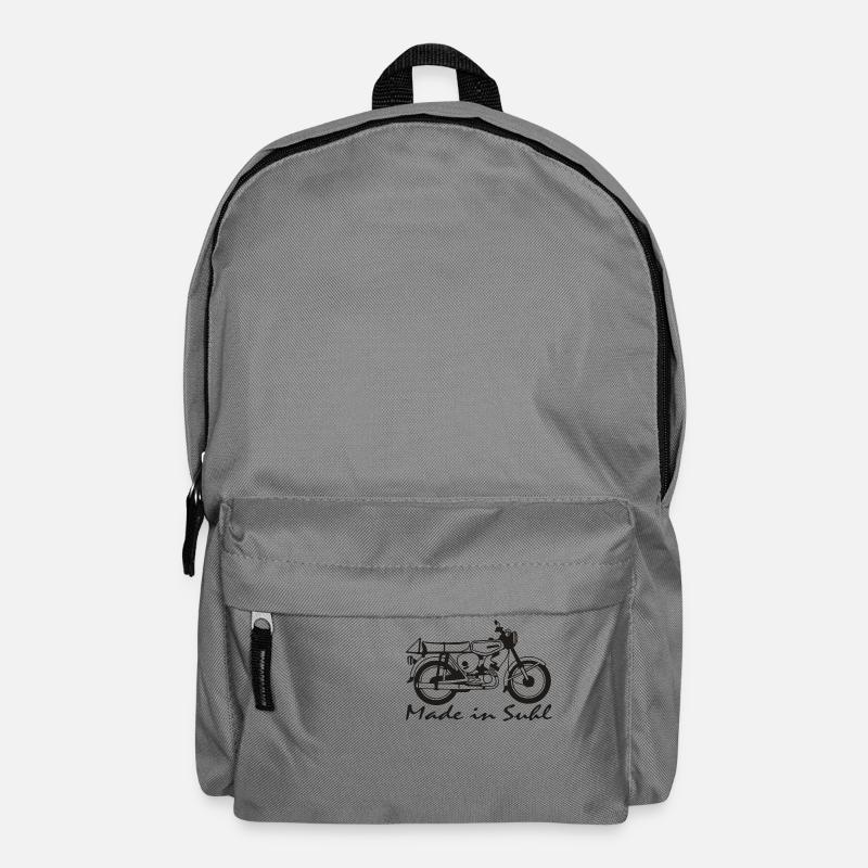 Simson s51 Made in Suhl - Rucksack - Mittelgrau
